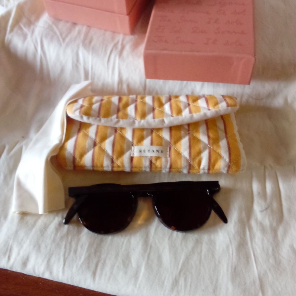 NEW SEZANE Penelope Sunglasses Tortoiseshell S251SOL008M - Picture 2 of 3
